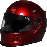 G-FORCE REVO FLASH SA2020 Helmets 13004MEDRD Helmet, FLASH, Full Face, Snell SA2020, Gloss Red Flake, Clear Polycarbonate Shield, EPS Liner, Vented, Medium, Each thumbnail 3