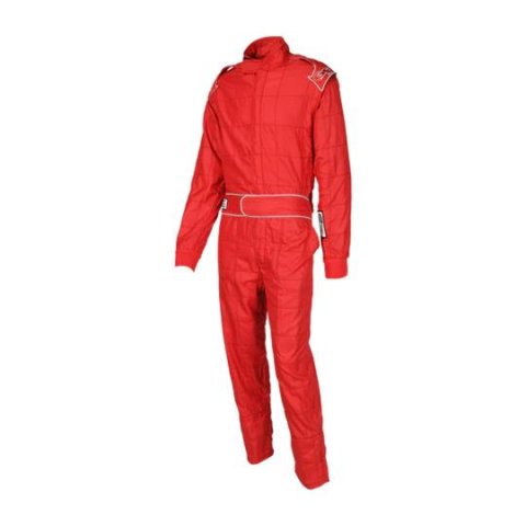 G-FORCE G-Limit Driving Suits 35451CMDRD Suit, G-Limit, One-Piece, Multiple Layer, Aramid/Nomex, Youth Medium, Red, Each