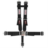 G-FORCE Latch and Link H-Type 5-Point Harness 6030BK Harness, Complete, Latch, H-Type, Bolt-In, Floor/Roll Bar Mount, Black, Each thumbnail 1