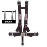 G-FORCE Latch and Link H-Type 5-Point Harness 6030BK Harness, Complete, Latch, H-Type, Bolt-In, Floor/Roll Bar Mount, Black, Each thumbnail 2