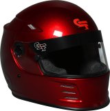 G-FORCE REVO FLASH SA2020 Helmets 13004XSMRD Helmet, FLASH, Full Face, Snell SA2020, Gloss Red Flake, Clear Polycarbonate Shield, EPS Liner, Vented, X-Small, Each thumbnail 4