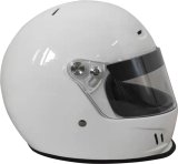G-FORCE Rookie CMR Karting Helmets 13400SMLWH Helmet, CMR, Full Face, Gloss White, Clear Polycarbonate Shield, EPS Liner, Vented, Youth Small, Each thumbnail 3