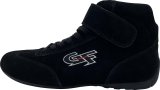 G-FORCE G35 Mid-Top Racing Shoes 40235050BK Driving Shoe, G35, Mid-Top, Size 5, SFI 3.2A/5, Fire-Retardant Cotton, Suede, Black, Pair thumbnail 2