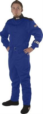G-FORCE GF125 Driving Pants 4127LRGBU Pants, Single Layer, Pyrovatex, Large, Blue, Each thumbnail 2