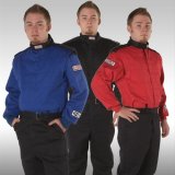 G-FORCE GF525 Driving Suits 4525XXXBK Suit, GF525, One-Piece, Multiple Layer, Pyrovatex, 3X-Large, Black Top, Black Bottom, Each thumbnail 3