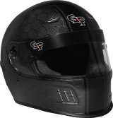 G-FORCE Rift Carbon SA2020 Helmets 13014LRGBK Helmet, Carbon, Full Face, Snell SA2020, Fiber, Clear Polycarbonate Shield, EPS Liner, Vented, Large, Each thumbnail 6
