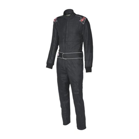 G-FORCE G-Limit Driving Suits 35451CLGBK Suit, G-Limit, One-Piece, Multiple Layer, Aramid/Nomex, Youth Large, Black, Each thumbnail 1