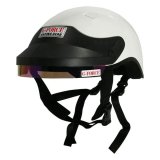 G-FORCE Pro Force Crew Helmets 4414LRGBK Half Helmet, Crew, Large, Nylon Liner, Black, Each thumbnail 1