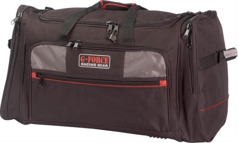 G-FORCE Gear Bags 1005 Super Bag, Black with Red Accents, 24 in. Length x 12 in. Depth, 14 in. High, Each thumbnail 1