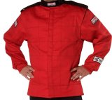 G-FORCE GF125 Driving Jackets 4126XXXRD Jacket, GF125, Single Layer, Pyrovatex, Red, SFI 3.2A/1, Men's 3X-Large, Each thumbnail 3