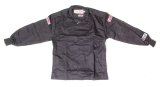 G-FORCE GF125 Driving Jackets 4126XLGBK Jacket, GF125, Single Layer, Pyrovatex, X-Large, Black, Each thumbnail 3
