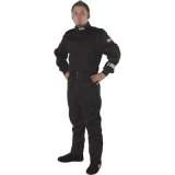 G-FORCE GF125 Driving Pants 4127SMLBK Pants, GF125, Single Layer, Pyrovatex, Small, Black, SFI 3.2 A/1, Each thumbnail 2