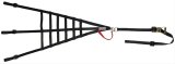 G-FORCE Ribbon Window Nets 4137BK Net, Ribbon, Triangle, Nylon, Black, SFI 37.1, Each thumbnail 1
