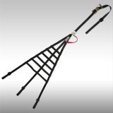 G-FORCE Ribbon Window Nets 4137BK Net, Ribbon, Triangle, Nylon, Black, SFI 37.1, Each thumbnail 2