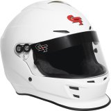 G-FORCE Nova Helmets 16004SMLWH Helmet, Nova, Full Face, Gloss White, Clear Polycarbonate Shield, EPS Liner, Vented, Small, Each thumbnail 6