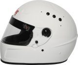 G-FORCE Rift AIR SA2020 Helmets 13016MEDWH Helmets, AIR, Full Face, Snell SA2020, Lightweight Fiberglass, Clear Polycarbonate Shield, EPS Liner, Vented, White, Gloss, Medium, Each thumbnail 2