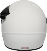 G-FORCE Rift AIR SA2020 Helmets 13016MEDWH Helmets, AIR, Full Face, Snell SA2020, Lightweight Fiberglass, Clear Polycarbonate Shield, EPS Liner, Vented, White, Gloss, Medium, Each thumbnail 7