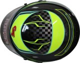 G-FORCE REVO Graphics SA2020 Helmets 13005MEDYL Helmet, Graphics, Full Face, Snell SA2020, Black/Yellow, Clear Polycarbonate Shield, EPS Liner, Vented, Medium, Each thumbnail 3
