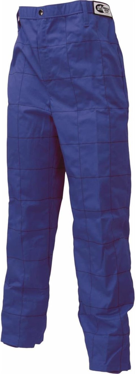 G-FORCE GF125 Driving Pants 4127CMDBU Pants, GF125, Single Layer, Pyrovatex, Blue, SFI 3.2A/1, Youth Medium, Each thumbnail 1