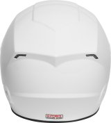 G-FORCE Nova OF SA2020 Helmets 16002SMLWH Helmet, OF, Open Face, Snell SA2020, Gloss White, Tinted Visor, EPS Liner, Small, Each thumbnail 6