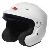 G-FORCE Nova OF SA2020 Helmets 16002SMLWH Helmet, OF, Open Face, Snell SA2020, Gloss White, Tinted Visor, EPS Liner, Small, Each thumbnail 7