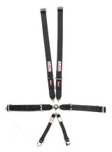 G-FORCE Camlock 6-Point Harness 7001BK Harness, Complete, Camlock, 6-Point, Individual-Type, Bolt-In, Floor/Roll Bar Mount, Black, Each thumbnail 4