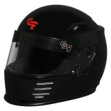 G-FORCE REVO SA2020 Helmets 13004SMLMB Helmet, REVO, Full Face, Snell SA2020, Matte Black, Clear Polycarbonate Shield, EPS Liner, Vented, Small, Each thumbnail 2