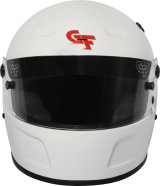 G-FORCE Rift AIR SA2020 Helmets 13016SMLWH Helmets, AIR, Full Face, Snell SA2020, Lightweight Fiberglass, Clear Polycarbonate Shield, EPS Liner, Vented, White, Gloss, Small, Each thumbnail 9