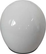 G-FORCE Rookie CMR Karting Helmets 13400LRGWH Helmet, CMR, Full Face, Gloss White, Clear Polycarbonate Shield, EPS Liner, Vented, Youth Large, Each thumbnail 7
