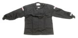 G-FORCE GF125 Driving Jackets 4126XXXBK Jacket, GF125, Single Layer, Pyrovatex, Black, SFI 3.2A/1, Men's 3X-Large, Each thumbnail 4