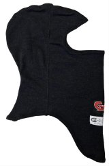 G-FORCE SFI Flame-Retardant Balaclavas 4113BK Head Sock, Nomex, Single Eyehole Opening, Single Layer, Black, Each thumbnail 2