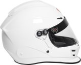 G-FORCE Nova Helmets 16004XLGWH Helmet, Nova, Full Face, Gloss White, Clear Polycarbonate Shield, EPS Liner, Vented, X-Large, Each thumbnail 2