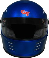 G-FORCE REVO FLASH SA2020 Helmets 13004XXLBU Helmet, FLASH, Full Face, Snell SA2020, Gloss Blue Flake, Clear Polycarbonate Shield, EPS Liner, Vented, 2X-Large, Each thumbnail 6
