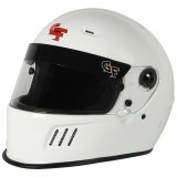 G-FORCE Rift SA2020 Helmets 13010LRGWH Helmet, Rift, Full Face, Snell SA2020, Gloss White, Clear Polycarbonate Shield, EPS Liner, Vented, Large, Each thumbnail 4
