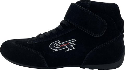 G-FORCE G35 Mid-Top Racing Shoes 40235030BK Driving Shoe, G35, Mid-Top, Size 3, SFI 3.2A/5, Fire-Retardant Cotton, Suede, Black, Pair thumbnail 2