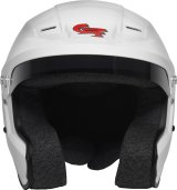 G-FORCE Nova OF SA2020 Helmets 16002XXLWH Helmet, OF, Open Face, Snell SA2020, Gloss White, Tinted Visor, EPS Liner, 2X-Large, Each thumbnail 5