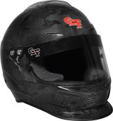 G-FORCE Nova Fusion SA2020 Helmets 16005XXLBK Helmet, Fusion, Full Face, Snell SA2020, Gloss Carbon Fiber Black, Clear Polycarbonate Shield, EPS Liner, Vented, XXLarge, Each thumbnail 4