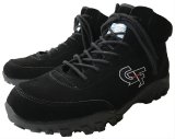 G-FORCE SFI Crew Shoes 4254095BK Casual Shoe, Crew, Low-Top, Men's 9 1/2, Black, Suede, Pair thumbnail 2