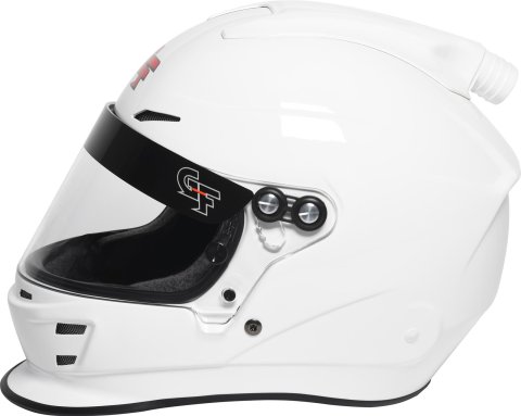 G-FORCE Nova Helmets 16004XSMWH Helmet, Nova, Full Face, Gloss White, Clear Polycarbonate Shield, EPS Liner, Vented, X-Small, Each thumbnail 3