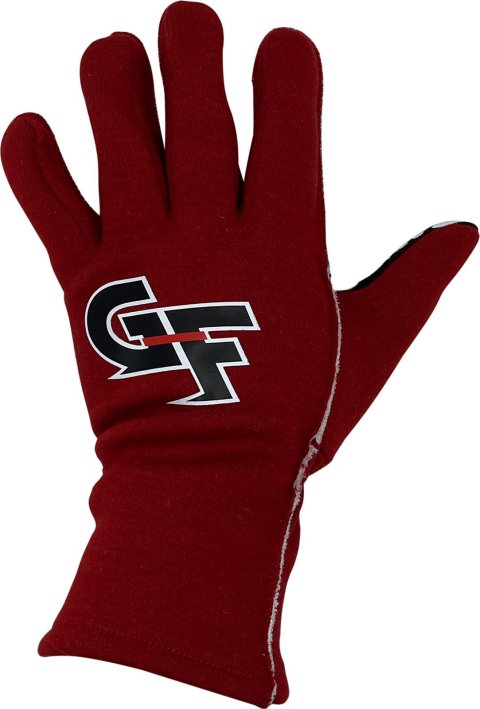 G-FORCE G-Limit RS Racing Gloves 54000XLGRD Driving Gloves, RS, 2 Layers, SFI 3.3/5, Nomex®, Red, X-Large, Pair