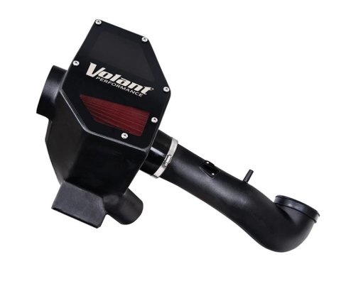 Volant DryTech Closed Box Air Intake Kits for 2009-2012 CANYON, COLORADO - 15753D Kit, Box, Polyethylene Tube, Black, Synthetic Filter, Red, Chevy, GMC, Kit