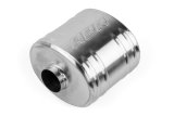 APR Premium Sound Absorption 304 Stainless Steel 2.5 Inch Muffler MUH0022 Muffler, Absorption, in Center Inlet/2.5 in. Center Outlet, Steel, Brushed, Universal, Each thumbnail 1