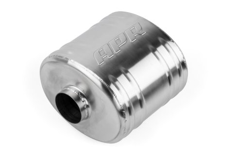 APR Premium Sound Absorption 304 Stainless Steel 2.5 Inch Muffler MUH0022 Muffler, Absorption, in Center Inlet/2.5 in. Center Outlet, Steel, Brushed, Universal, Each