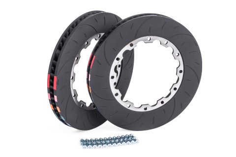 APR Replacement Brake Rotors BRK00006 Rotors, Slotted Surface, Iron, Black MTR, 13.78 in. O.D., for the Systems, Front, Pair thumbnail 1