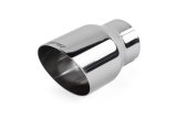 APR Round, Polished 2.50 Inch Exhaust Tip TPK0005 Tips, Clamp-on, Stainless Steel, Polished, Slant Cut, in. Inlet, 3.50 in. Outlet, Audi, Porsche, Volkswagen, Pair thumbnail 4