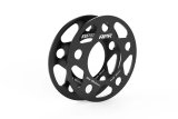 APR 0.12 inch Wheel Spacers MS100160 Spacers, 0.120 in. Thickness, 2.62 in. Center Bore, Aluminum, Black, 5 x 112mm Bolt Circle, for Lamborghini, Audi, Porsche, Volkswagen, Pair thumbnail 4