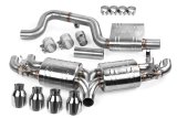 APR Cat-Back Exhaust Systems CBK0004 Systems, Catback, Stainless Steel, Natural, Split Rear Exit, Polished Tips, Audi, 2.0L, Kit thumbnail 4