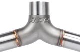 APR Cat-Back Exhaust Systems CBK0039 Systems, Catback, Stainless Steel, Natural, Front Muffler, Split Rear Exit, Polished Tips, Volkswagen, 2.0L, Kit thumbnail 1