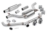 APR Cat-Back Exhaust Systems CBK0039 Systems, Catback, Stainless Steel, Natural, Front Muffler, Split Rear Exit, Polished Tips, Volkswagen, 2.0L, Kit thumbnail 7