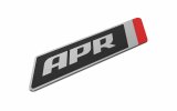APR Flat Badges A1000005 Emblems, Badges, Logo, Aluminum, Black/Silver, Double-sided Tape, 0.709 in. Width, 2.756 in. Length, Each thumbnail 2
